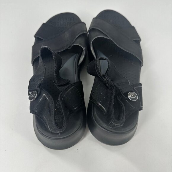 B Zees Poppy Sandals Black Comfort Size 7M - Picture 4 of 9